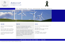 Tablet Screenshot of adelillp.com